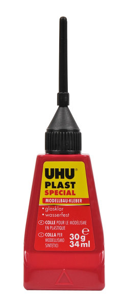 UHU Kunststoffkleber plast spezial, 30 g in Flasche