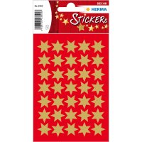 HERMA Weihnachts-Sticker DECOR "Sterne", 16 mm,...