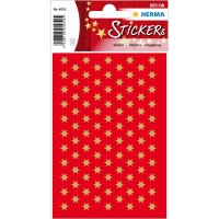 HERMA Weihnachts-Sticker DECOR "Sterne", 6 mm,...