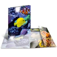 HERMA Eckspannermappe "Fische", PP Glossy, DIN A4