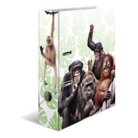 HERMA Motivordner "Exotische Tiere", DIN A4, Affenbande