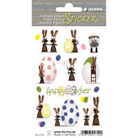 HERMA Oster-Sticker TREND "Hasenparty"