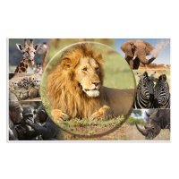 HERMA Schreibunterlage "Afrika Tiere", (B)550 x (H)350 mm