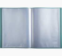 EXACOMPTA Sichtbuch, DIN A4, PP, 20 Hüllen, dunkelgrün