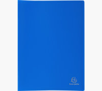 EXACOMPTA Sichtbuch, DIN A4, PP, 50 Hüllen, blau