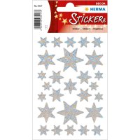 HERMA Weihnachts-Sticker DECOR "Sterne",...