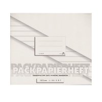 ÖKO-PLUS Packpapierheft 13/2 mm liniert 16 Blatt