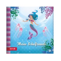 ROTH Freundebuch "Meerjungfrau", 165 x 165 mm,...