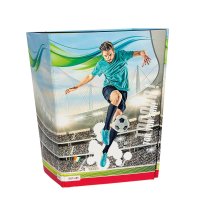 ROTH Papierkorb "Fußballstar", aus Karton, 10 Liter