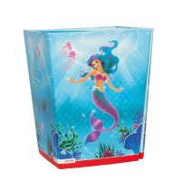 ROTH Papierkorb "Meerjungfrau", aus Karton, 10 Liter
