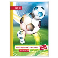 ROTH Grundschul-Hausaufgabenhefte Klipp & Klar Fußball