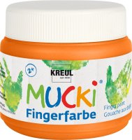 KREUL MUCKI Fingerfarbe Orange 150 ml