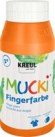 KREUL MUCKI Fingerfarbe Orange 750 ml