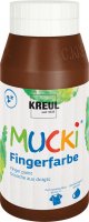 KREUL MUCKI Fingerfarbe Braun 750 ml