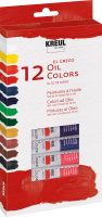 KREUL el Greco Ölfarben Set 12 x 12 ml Tuben