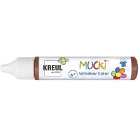 KREUL MUCKI Window Color Dunkelbraun 29 ml