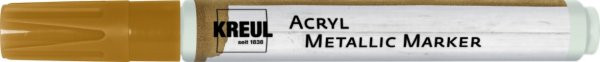 KREUL Acryl Metallic Marker medium Gold