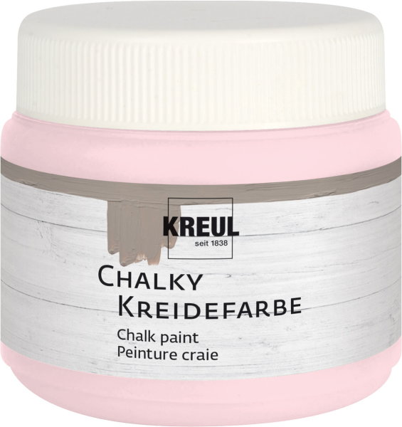 KREUL Chalky kriedová farba - Mademoiselle Rosé / dievčenská ružová - 150 ml