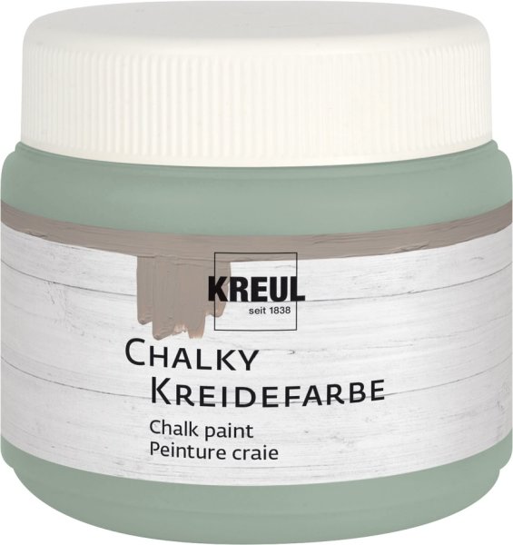 KREUL Chalky kriedová farba - Herbal Green / bylinkovozelená - 150 ml