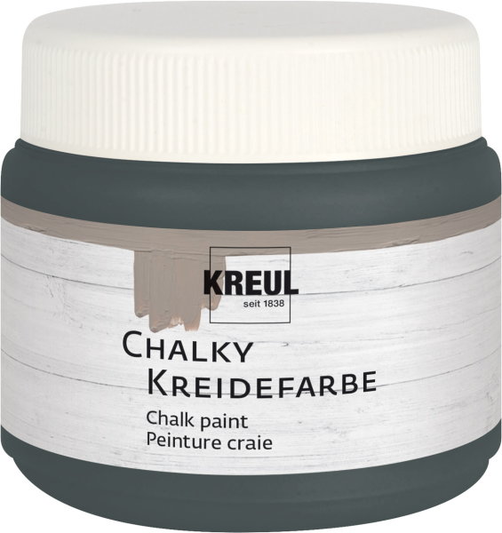 KREUL Chalky kriedová farba - Volcanic Gray / vulkanická sivá - 150 ml