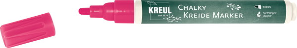 KREUL Chalky kriedový popisovač - stredný hrot - Neon Pink / neónovoružový