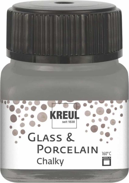 KREUL Glass & Porcelain Chalky Smoky Stone 20 ml