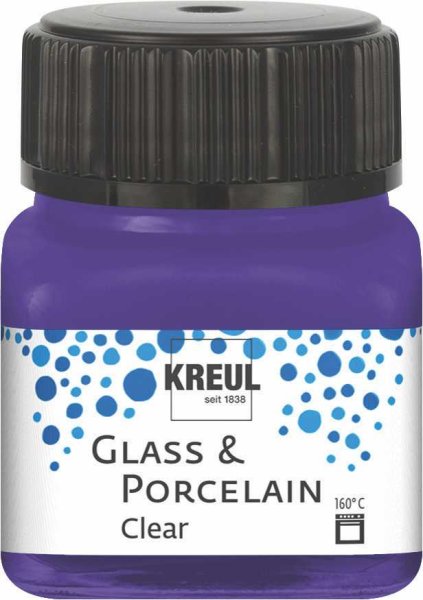 KREUL Glass & Porcelain Clear Violett 20 ml