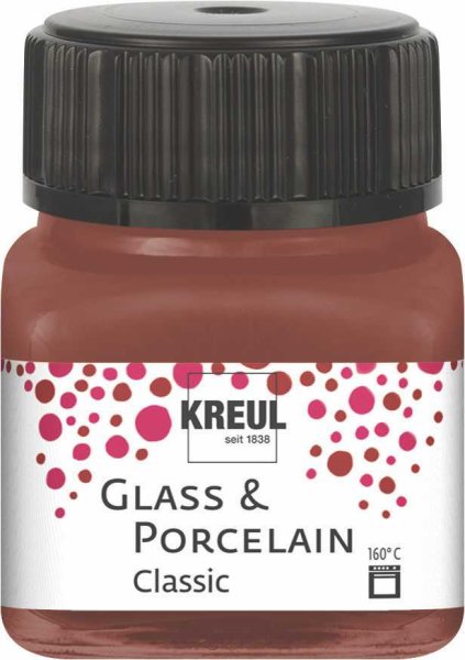 KREUL Glass & Porcelain Classic Cognac 20 ml