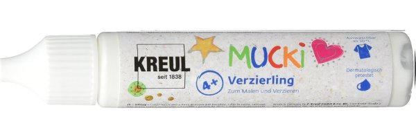 KREUL MUCKI Verzierling Funkelweiß 29 ml