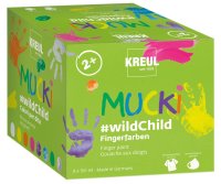 KREUL MUCKI Fingerfarben Premium-Set #wildChild