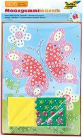 folia Moosgummi-Mosaik "Schmetterling", 405 Teile