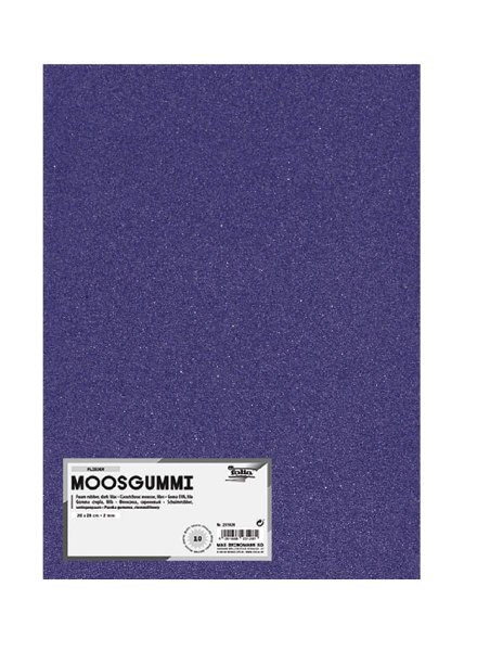 folia Moosgummi nicht selbstklebend (B)200 x (H)290 mm flieder 10 Blatt