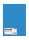 folia Moosgummi nicht selbstklebend (B)200 x (H)290 mm himmelblau 10 Blatt