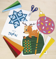 folia Flecht- & Webmotive Set "XMAS", DIN...