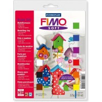 FIMO SOFT Modelliermasse Basic-Set, ofenhärtend