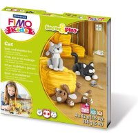 FIMO kids Modellier-Set Form & Play "Cat",...