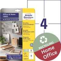 AVERY Zweckform Recycling-Universal-Etiketten Home Office