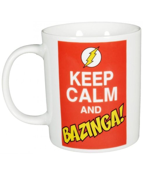 tBBT Tasse "Keep Calm an Bazinga"