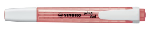 Textmarker - STABILO swing cool - Einzelstift - rot