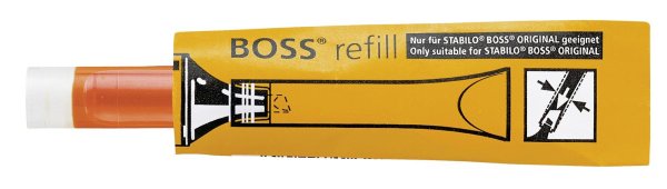 STABILO BOSS ORIGINAL Refill - náhradná náplň do zvýrazňovača - oranžová