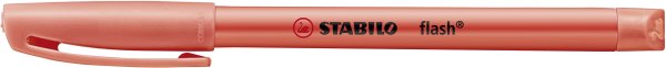 Textmarker - STABILO flash - Einzelstift - rot