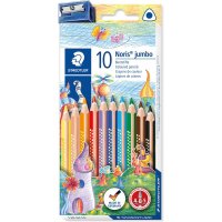 STAEDTLER Noris 128 jumbo trojhranné farbičky - 10...