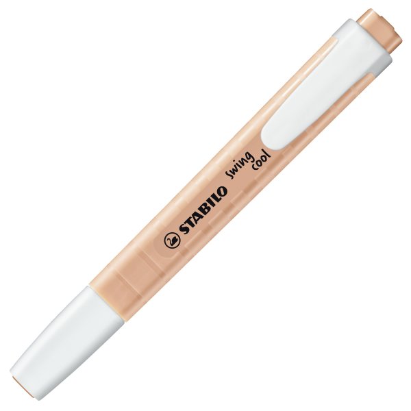 Textmarker - STABILO swing cool Pastel Edition - Einzelstift - cremige Pfirsichfarbe