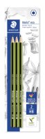 STAEDTLER Noris 180 30 eco - sada 3 ceruziek - stupeň...