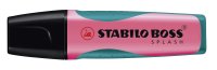 Textmarker - STABILO BOSS SPLASH - 3er Pack - gelb,...