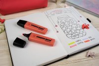 Textmarker - STABILO BOSS ORIGINAL Pastel - Einzelstift - Korallrot