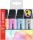 Textmarker - STABILO BOSS ORIGINAL Pastel - 4er Pack - sanftes Orange, himmlisches Blau, frische Fuchsie, seidengrau