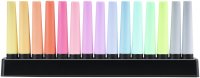 Textmarker - STABILO BOSS ORIGINAL Pastel - 15er Tischset - mit 15 verschiedenen Farben