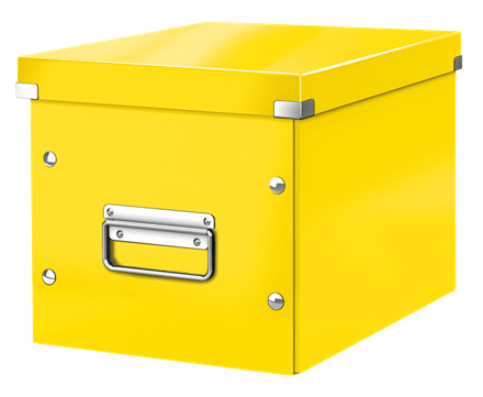 LEITZ Ablagebox Click & Store WOW Cube M, gelb