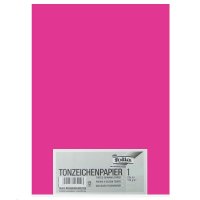 folia Tonpapier, DIN A4, 130 g/qm, pink